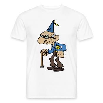 50. Geburtstag Abraham - Männer T-Shirt - Weiß - Vorne - AI Model Male 178 dark (178cm)