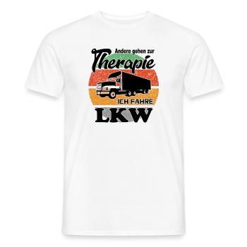 LKW Fahrer Fahrerinnen Lastkraftwagenfahrer - Männer T-Shirt - Weiß - Vorne - AI Model Male 178 dark (178cm)