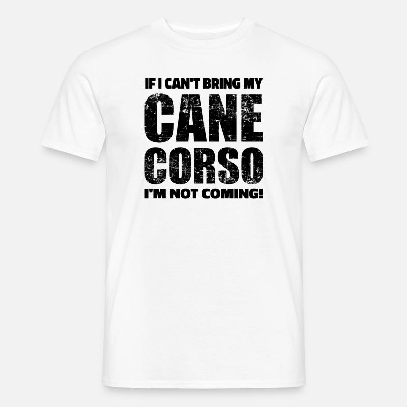 Cane Corso - T-shirt uomo - bianco