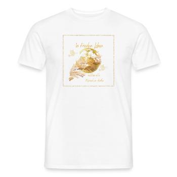 Paix - T-shirt homme - blanc - Devant - AI Model Male 178 dark (178cm)