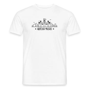 Abireise Madrid Abifahrt Abitour Abi Reise Spanien - Männer T-Shirt - Weiß - Vorne - AI Model Male 178 dark (178cm)