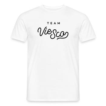 School Life Team - Men's T-Shirt - white - Front - AI Model Male 178 dark (178cm)