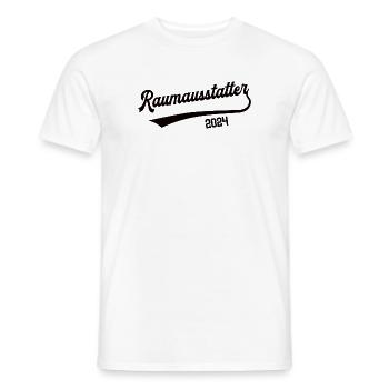Raumausstatter 2024 Beruf Innendekorateur Deko - Männer T-Shirt - Weiß - Vorne - AI Model Male 178 dark (178cm)