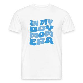 In My Boy Mom Era - Männer T-Shirt - Weiß - Vorne - AI Model Male 178 dark (178cm)