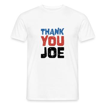 Vielen Dank, Joe - Wähler der Patriotischen Demokraten - Männer T-Shirt - Weiß - Vorne - AI Model Male 178 dark (178cm)