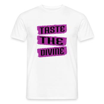 dictons d’anniversaire saveurs exotiques génial - T-shirt homme - blanc - Devant - AI Model Male 178 dark (178cm)