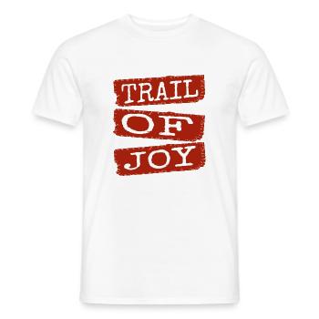 Dictons d’état d’ béat Aventures à vélo - T-shirt homme - blanc - Devant - AI Model Male 178 dark (178cm)