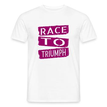 Courses De Chevaux Stratégie Fun Idée Présente Aventure - T-shirt homme - blanc - Devant - AI Model Male 178 dark (178cm)