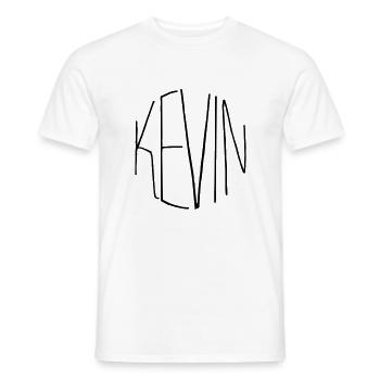 Kevin - Männer T-Shirt - Weiß - Vorne - AI Model Male 178 dark (178cm)