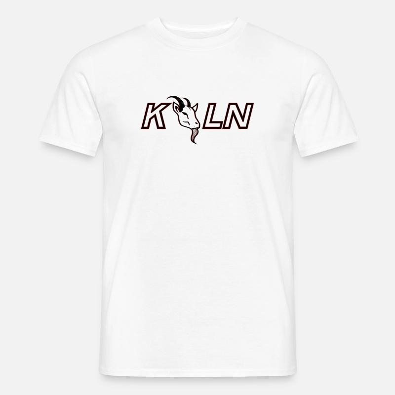 Geißbock Köln - Männer T-Shirt - Weiß