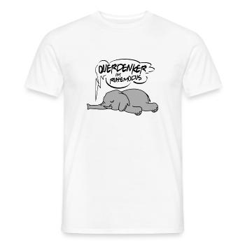 Ruhemodus Impfgegner Demostrant - Männer T-Shirt - Weiß - Vorne - AI Model Male 178 dark (178cm)