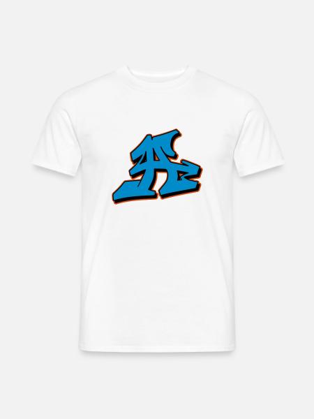 Graffiti Blockletter A - Men's T-Shirt - white