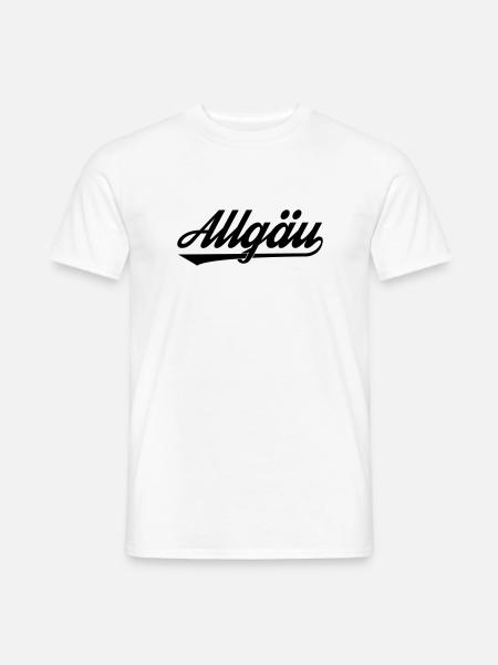 Allgäu - Männer T-Shirt - Weiß