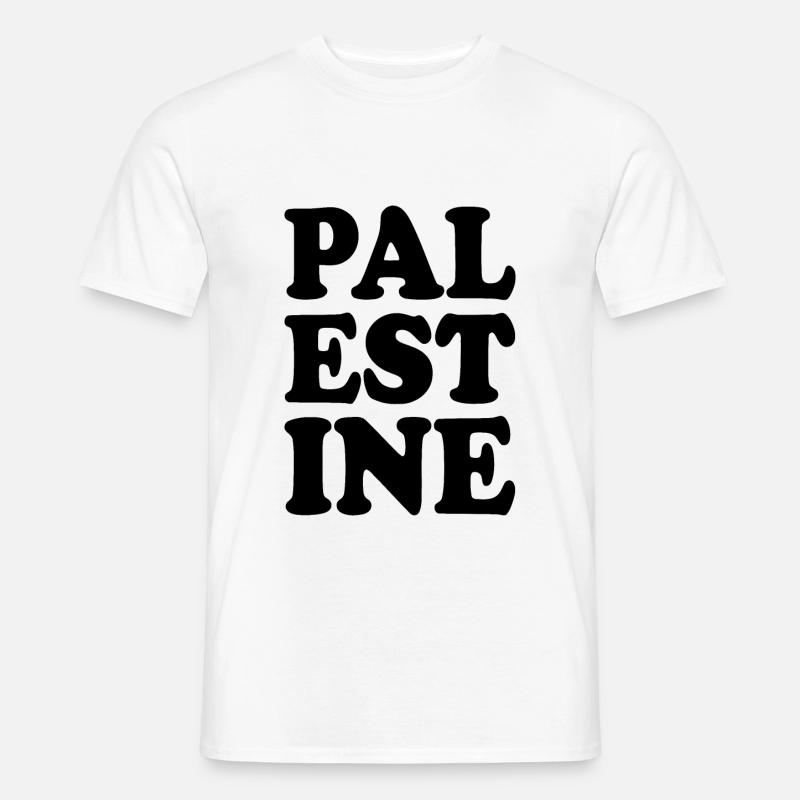 Palästina - Männer T-Shirt - Weiß