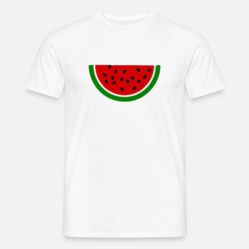 Wassermelone melone - Männer T-Shirt - Weiß