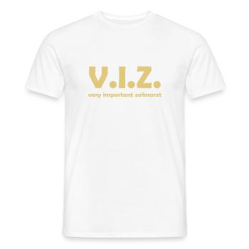 zahnarzt - Männer T-Shirt - Weiß - Vorne - AI Model Male 178 dark (178cm)