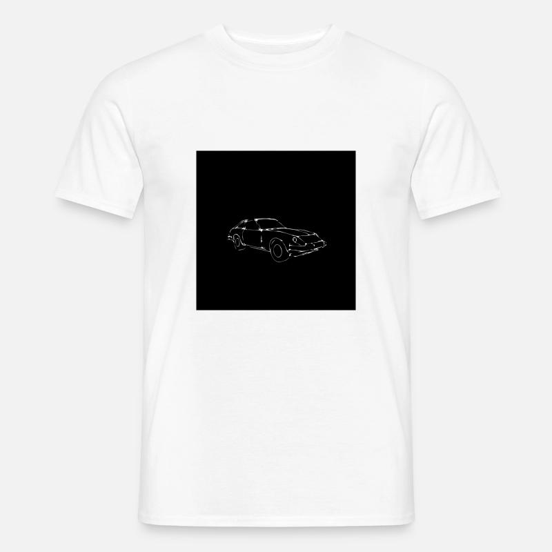 Oldtimer Car - Männer T-Shirt - Weiß