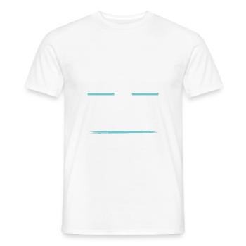 Fitness Crew - Männer T-Shirt - Weiß - Vorne - AI Model Male 178 dark (178cm)