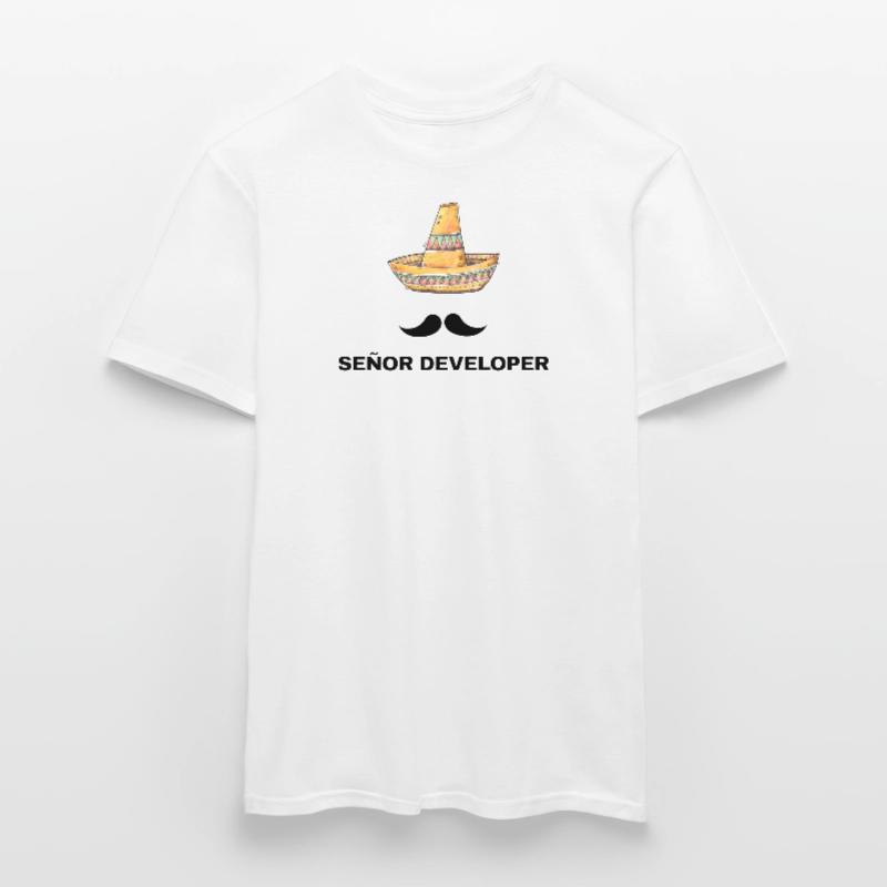 Senor Developer Senior Developer Gift T-shirt homme