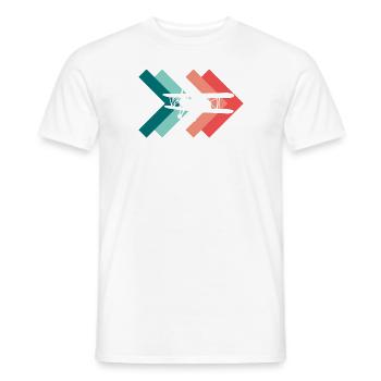 Modellflug - T-shirt homme - blanc - Devant - AI Model Male 178 dark (178cm)
