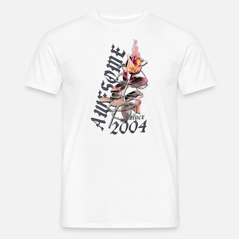 Großartig seit 2004 - Männer T-Shirt - Weiß