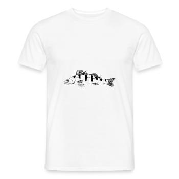 Zander - Men's T-Shirt - white - Front - AI Model Male 178 dark (178cm)