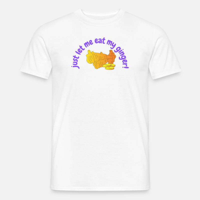Ginger - Männer T-Shirt - Weiß