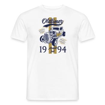 30. Geburtstag Oldtimer Juli 1994 Jahrgang 1994 - Männer T-Shirt - Weiß - Vorne - AI Model Male 178 dark (178cm)