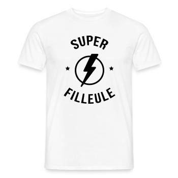 Patin / Pate / Patentochter / Patensohn - Männer T-Shirt - Weiß - Vorne - AI Model Male 178 dark (178cm)