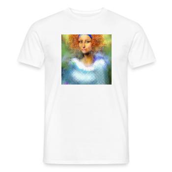 Kreative Powerfrau Digital-Art - Männer T-Shirt - Weiß - Vorne - AI Model Male 178 dark (178cm)
