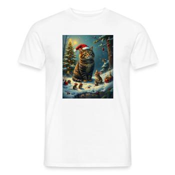 Didimaus - Men's T-Shirt - white - Front - AI Model Male 178 dark (178cm)