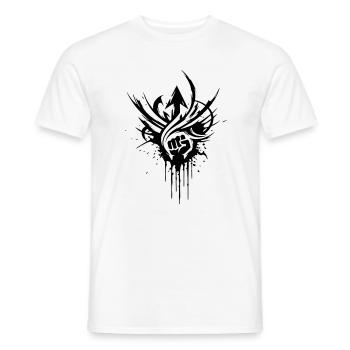 NoxstyllT3 - Männer T-Shirt - Weiß - Vorne - AI Model Male 178 dark (178cm)