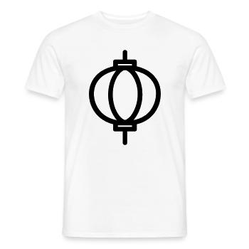 Chinese Lantern - Men's T-Shirt - white - Front - AI Model Male 178 dark (178cm)