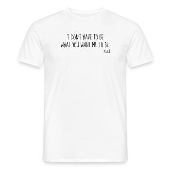Boxing - Boxer - Boxe - Boxen - Ali - Fighter - Men's T-Shirt - white - Front - AI Model Male 178 dark (178cm)