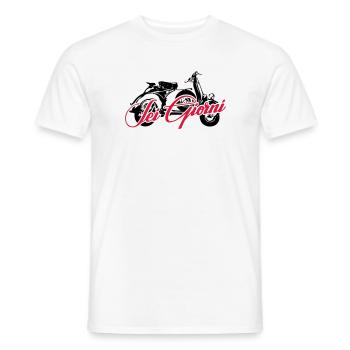 Sei Giorni 6-Tages Rallye Schaltroller 2Takt Italy - Männer T-Shirt - Weiß - Vorne - AI Model Male 178 dark (178cm)