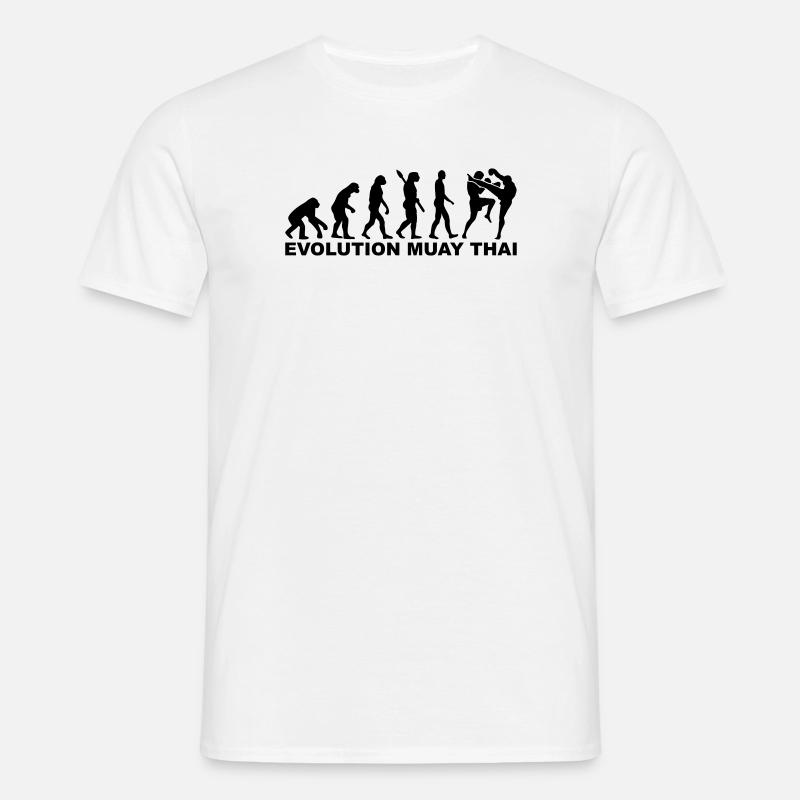 Evolution Muay Thai - T-shirt Homme - blanc