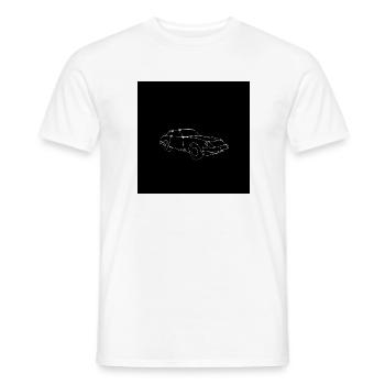Oldtimer Car - Männer T-Shirt - Weiß - Vorne - AI Model Male 178 dark (178cm)