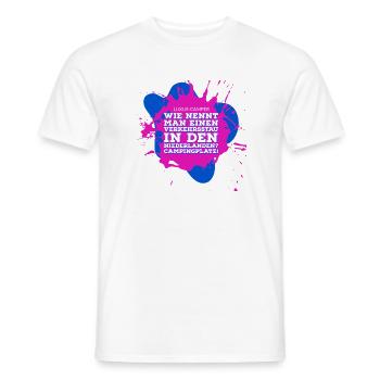 Sprüche - Männer T-Shirt - Weiß - Vorne - AI Model Male 178 dark (178cm)