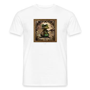 Breakfast Steampunk Club - Männer T-Shirt - Weiß - Vorne - AI Model Male 178 dark (178cm)