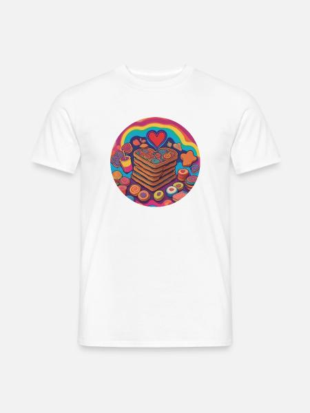 FOOD1 by AUDLA - Männer T-Shirt - Weiß