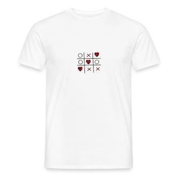 Tic Tac Too - Männer T-Shirt - Weiß - Vorne - AI Model Male 178 dark (178cm)