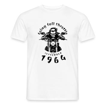 60. Geburtstag Plein régime depuis 09/1964 - T-shirt homme - blanc - Devant - AI Model Male 178 dark (178cm)