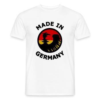 Made in Germany - Men's T-Shirt - white - Front - AI Model Male 178 dark (178cm)