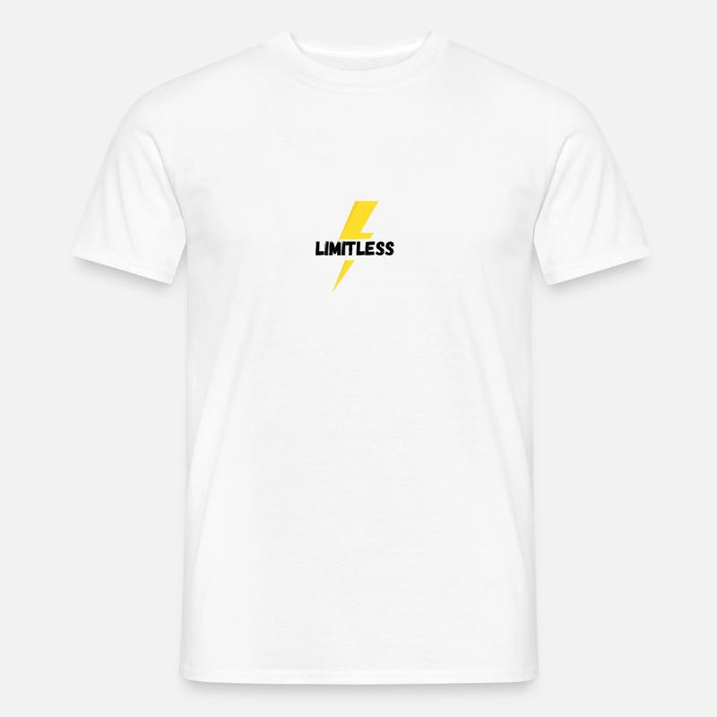 ⚡️ LIMITLESS ⚡️ - Männer T-Shirt - Weiß