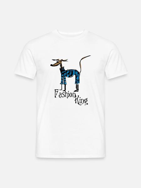 fashion king - Männer T-Shirt - Weiß