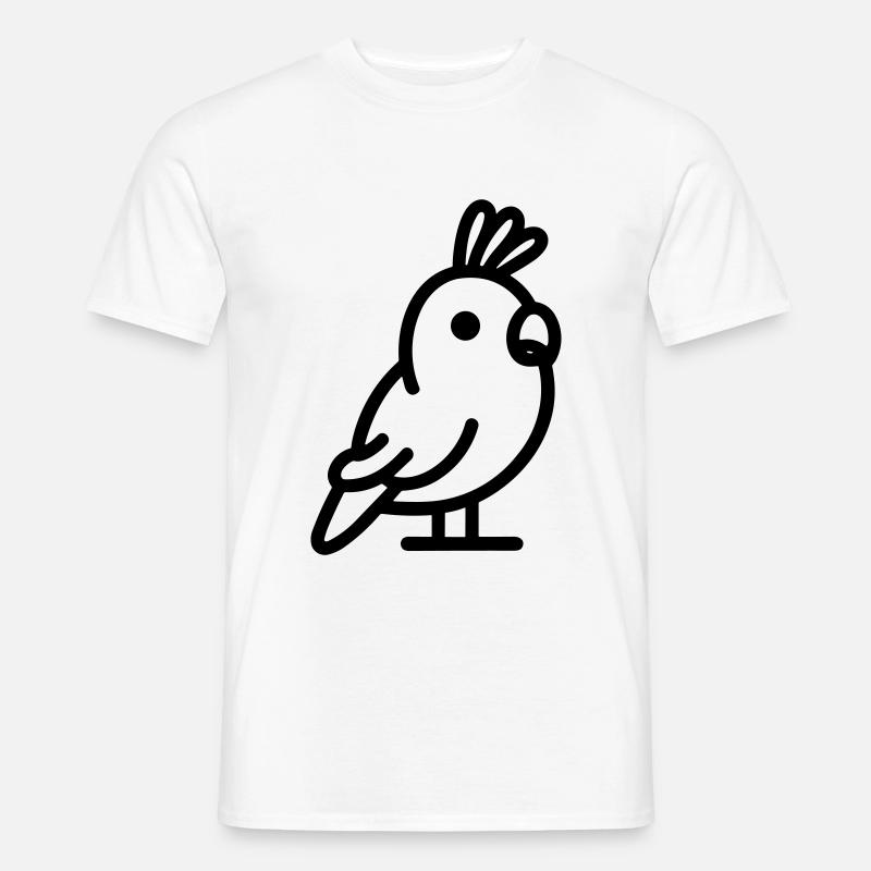 parrot - Men's T-shirt - white