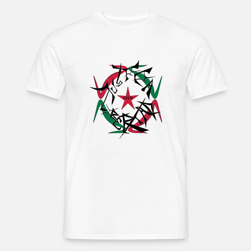 EZLN - Männer T-Shirt - Weiß
