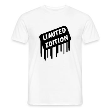 limited_edition_1 - Männer T-Shirt - Weiß - Vorne - AI Model Male 178 dark (178cm)