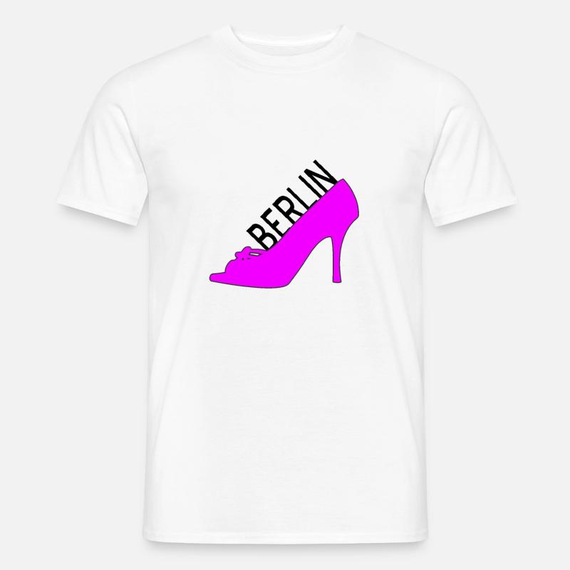 Berlin - Männer T-Shirt - Weiß