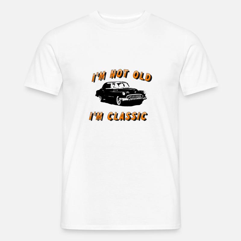 veteranbil - Mænd T-shirt - hvid